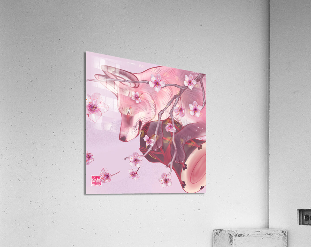 Together Forever Under a Thousand Cherry Trees Acrylic Print