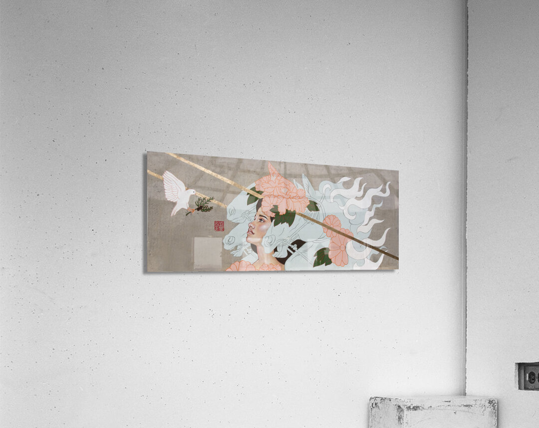 Fear Not I Have Called You By Name Acrylic Print