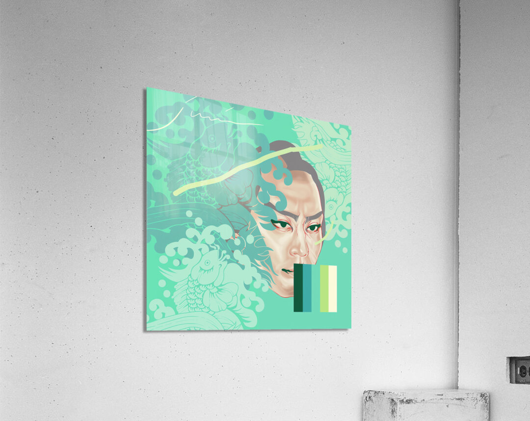 Kiwametsuki Banzui Chobe Acrylic Print