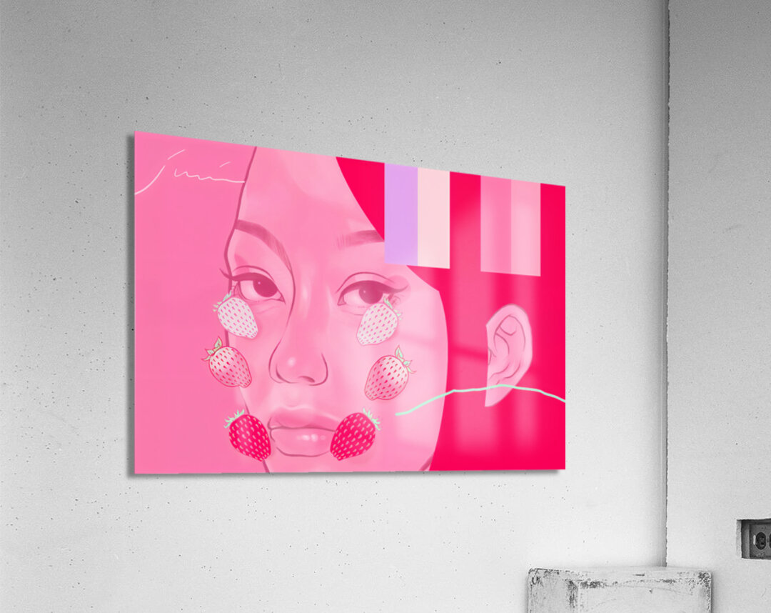 Strawberry Tears Acrylic Print