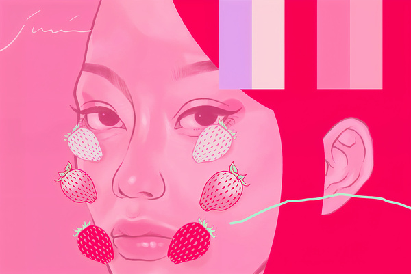 Strawberry Tears Print