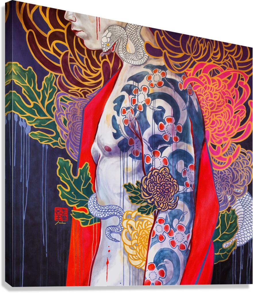 5 Thieves - 弁天小僧 - Canvas Print