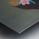 Fortune Favors the Brave Metal print