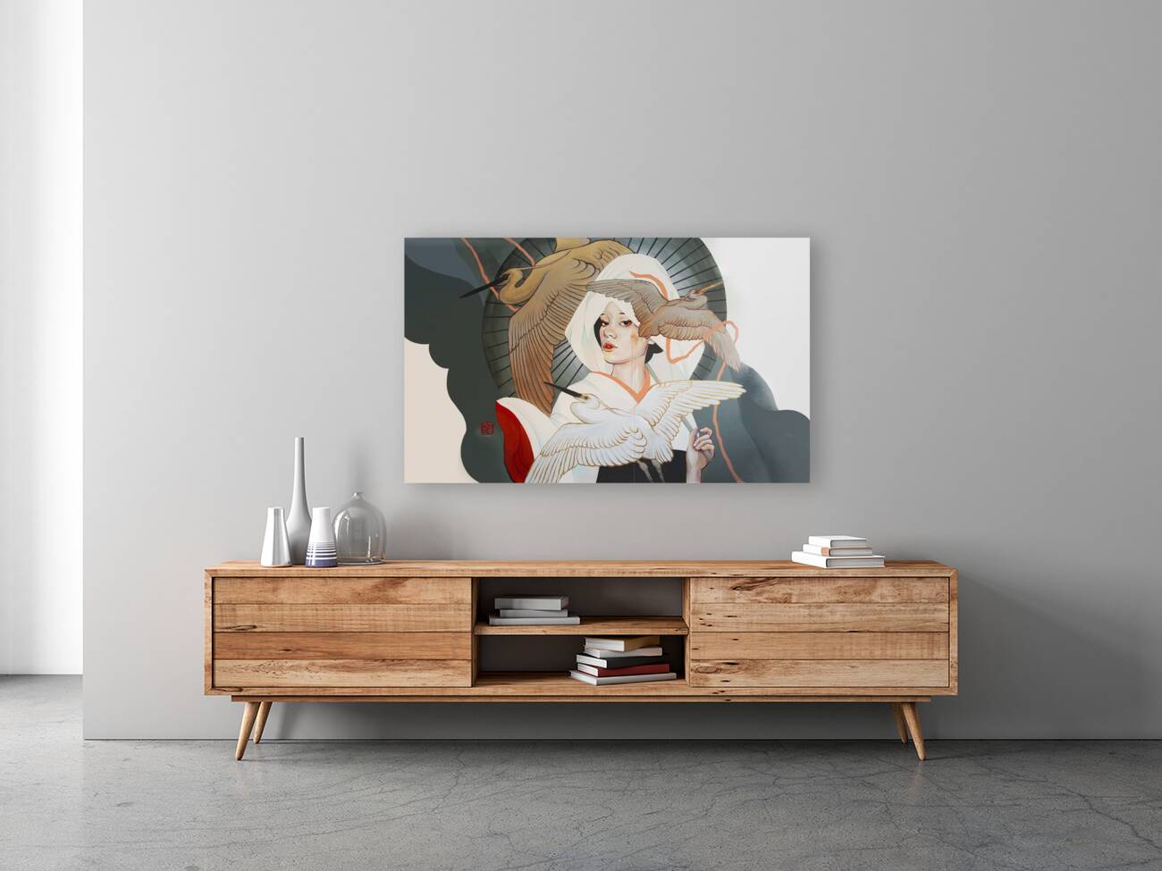 Heron Maiden Reproduction