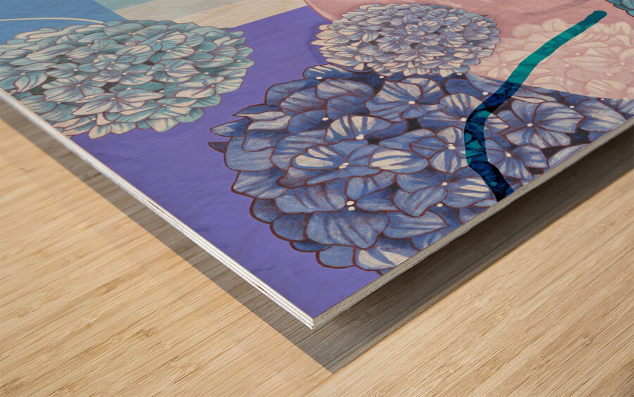 Iwanuga HanaBetter Left Unsaid Wood print