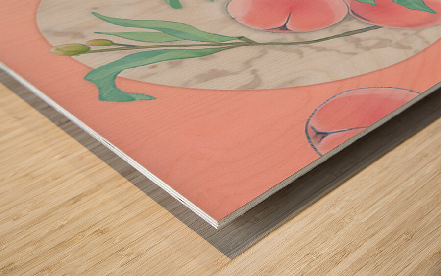 Momo No Sekku Wood print