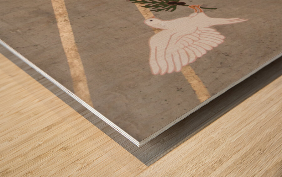 Fear Not I Have Called You By Name Wood print